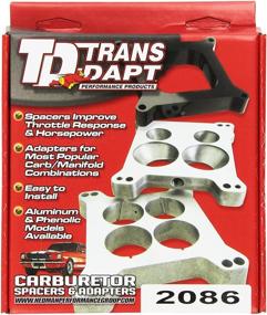 img 1 attached to 🚀 Enhanced Performance Carburetor Adapter: Trans-Dapt 2086