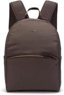 pacsafe 20615 stylesafe backpack navy backpacks logo
