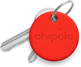 img 1 attached to Chipolo ONE (2020) - Loudest Water Resistant Bluetooth Key Finder (Red)