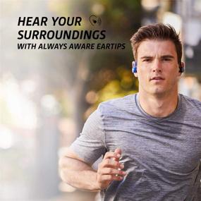 img 1 attached to 🎧 Renewed Plantronics Backbeat Fit 3150: True Wireless Sport Earbuds with Bluetooth 5.0 in Black