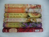 hem flower best sellers floral variety combo set - 120 incense sticks (6 x 20 sticks) logo