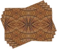 🎨 ambesonne spiritual primitive art placemats логотип