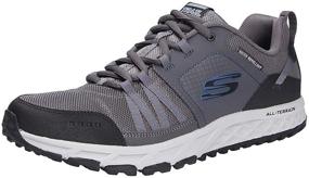 img 4 attached to 👟 Escape Plan Black Men's Shoes by Skechers - Men's Footwear