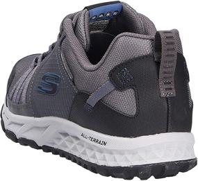 img 2 attached to 👟 Escape Plan Black Men's Shoes by Skechers - Men's Footwear