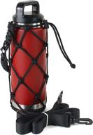 🚰 gearproz water bottle carrier for yeti rambler 26 oz - a water bottle holder for walks and hikes - paracord sling protects bottles, preventing dings and dents - military-grade design логотип