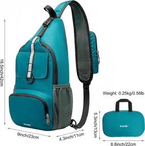 img 3 attached to G4Free Packable Shoulder Backpack Crossbody Outdoor Recreation and Camping & Hiking