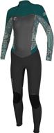 oneill womens flair wetsuit black logo