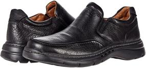 img 1 attached to Clarks Brawley Black Tumbled Leather