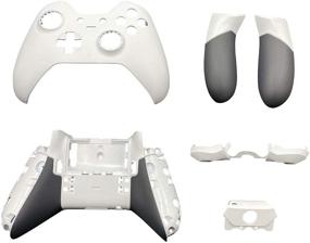 img 4 attached to 🎮 Meijunter White Replacement Full Housing Shell Case Cover for Xbox One Elite Controller - Repair Parts for 1st Series
