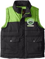 ixtreme little polyester puffer orange boys' clothing and jackets & coats logo