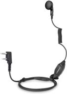 commixc earpiece headset compatible kenwood portable audio & video logo