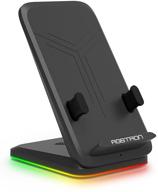 wireless rgbtron charging qi enable smartphones logo