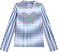 coolibar kids sandshark sleeve shirt girls' clothing logo