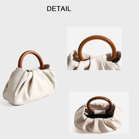 img 2 attached to Shaelyka Women Dumpling Shoulder Strap Women's Handbags & Wallets