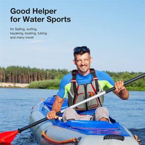img 1 attached to 🌊 Universal Adult Watersport Vest by Awesafe