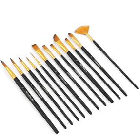 Artlicious All Purpose Paint Brush Value Pack - Great with Acrylic, Oil, Watercolor, Gouache (30 Brushes)