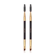 💆 docolor duo eyebrow brush set: professional eye makeup tool for perfectly defined brows logo