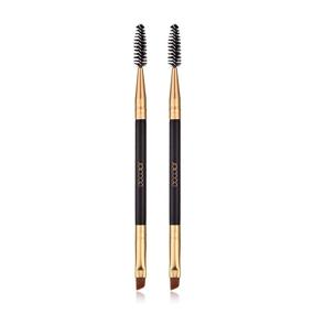 img 4 attached to 💆 Docolor Duo Eyebrow Brush Set: Professional Eye Makeup Tool for Perfectly Defined Brows