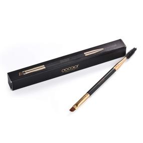 img 3 attached to 💆 Docolor Duo Eyebrow Brush Set: Professional Eye Makeup Tool for Perfectly Defined Brows