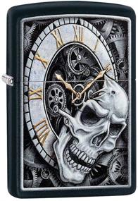 img 4 attached to 🔥 Stylish and Durable Zippo Skull Lighters: Set the Mood with a Spooky Twist