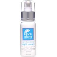 🌙 block island organics revitalizing night cream: organic anti-aging face moisturizer with vitamin c & e – top rated by ewg – for sensitive skin care on face, eyes, and neck – 2 oz logo