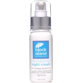 img 4 attached to 🌙 Block Island Organics Revitalizing Night Cream: Organic Anti-Aging Face Moisturizer with Vitamin C & E – Top Rated by EWG – For Sensitive Skin Care on Face, Eyes, and Neck – 2 OZ