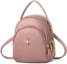 img 4 attached to Fashion Backpack Purse Women Shoulder Women's Handbags & Wallets in Fashion Backpacks