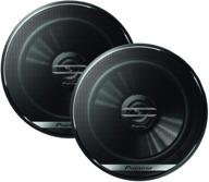 🔊 pioneer ts-g1620f 6-1/2" coaxial speaker: high power handling and sleek design in black logo