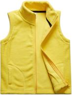 🧥 sooxiwood little fleece pocket zipper boys' jackets & coats: comfortable and stylish clothing for kids logo