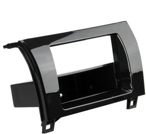 img 2 attached to 📱 Scosche TA2073B Одинарная панель DIN с карманом или двойная установка DIN для 2007 Toyota Tundra (черный) - улучшенное SEO