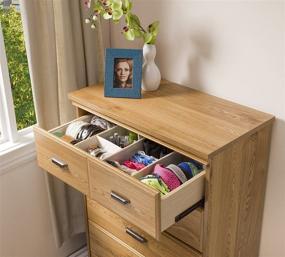 img 2 attached to 📦 Maximize Your Drawer Space with South Shore Storit Beige Drawer Organizers