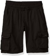 🩳 stylish southpole little canvas jogger shorts: boys' clothing for ultimate comfort and style logo