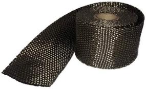 img 2 attached to 🔥 USA-Made Newtex Lava Basalt 2" x 15' Exhaust Header Wrap - High Temperature Heat Tape for Mufflers, Pipes, and Motorcycle Exhausts