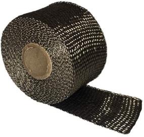 img 4 attached to 🔥 USA-Made Newtex Lava Basalt 2" x 15' Exhaust Header Wrap - High Temperature Heat Tape for Mufflers, Pipes, and Motorcycle Exhausts