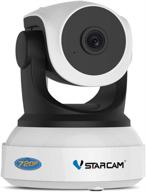 📸 vstarcam wireless ip camera with night vision and wifi connectivity - indoor home security monitor, 2 way audio, multi-user access, ptz motion detection, cloud service and support for up to 128g sd card - ideal for pet and baby monitoring logo