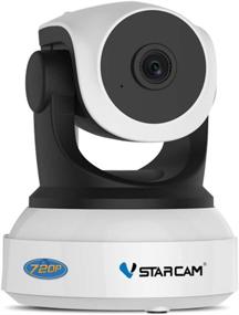 img 4 attached to 📸 VStarcam Wireless IP Camera with Night Vision and WiFi Connectivity - Indoor Home Security Monitor, 2 Way Audio, Multi-User Access, PTZ Motion Detection, Cloud Service and Support for up to 128G SD Card - Ideal for Pet and Baby Monitoring