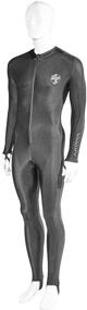 img 1 attached to AKONA Spandex Skin Suit - Full Body Rash Guard for Enhanced Performance and Protection