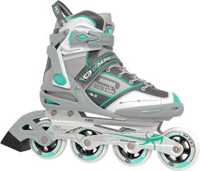 img 4 attached to Aerio Women's 👟 Inline Roller Derby Skates