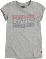 levis sportswear t shirt heather ringer girls' clothing logo