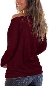 img 2 attached to Sipaya Women's Crewneck Two Tone Long Sleeve Sweatshirt: Trendy and Stylish Tops