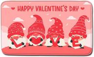 valentines day gnome doormat decoration logo