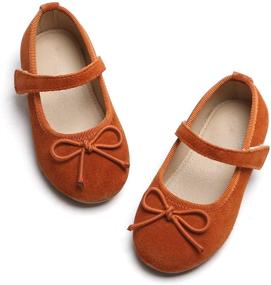 img 4 attached to 🦦 Adorable Otter MOMO Girl's T-Strap School Uniform Dress Shoe: Mary Jane Style & Comfort in One