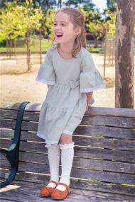 img 1 attached to 🦦 Adorable Otter MOMO Girl's T-Strap School Uniform Dress Shoe: Mary Jane Style & Comfort in One