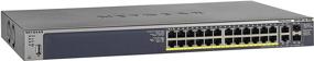 img 2 attached to 🔌 Enhanced NETGEAR ProSAFE M4100-26-POE 24 Port Gigabit Ethernet Managed Switch with Power over Ethernet (PoE) 10/100/1000 Mbps