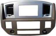 послепродажная двойная din стерео радио комплект установки для dodge ram 2006-2009 логотип