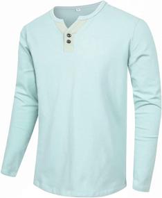 img 4 attached to 👕 APTRO Contrast Regular Fit T-Shirts: Fashionable & Stylish