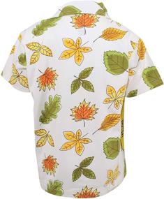 img 2 attached to Adorable Baby Boys Seasonal Print Polo Shirts - Cute & Comfy Short Sleeve Collared T