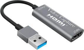 img 4 attached to 🎥 Карта захвата аудио и видео высокого качества: HDMI-захват 4k Cam Link, карта захвата игрового видео USB 3.0 - запись, трансляция и преподавание стало проще!