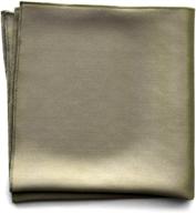 👔 wandm men's accessories: pocket squares - 13.75 inches logo