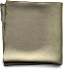 img 4 attached to 👔 WANDM Men's Accessories: Pocket Squares - 13.75 Inches